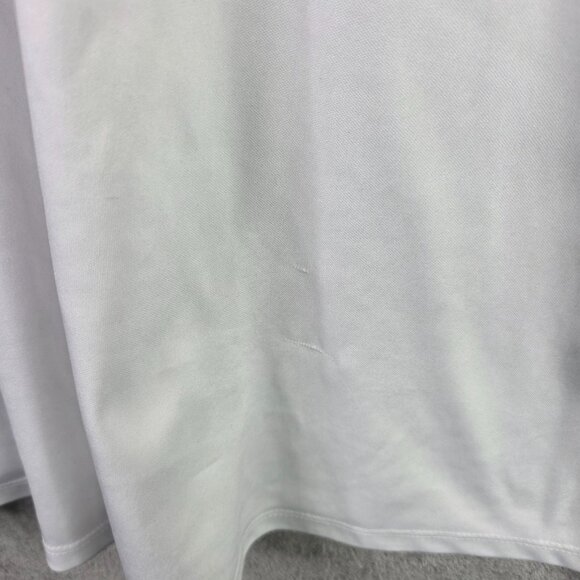 Womens White Sleeveless Slip Dress Adjustable Straps & V-Neckline Polyester XL - Picture 2 of 8